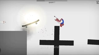 Best falls | Stickman Dismounting funny and epic moments | Like a boss compilation #124