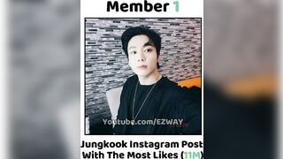 BTS Members Most Likes INSTAGRAM Photo Of All Time... ????????????