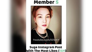 BTS Members Most Likes INSTAGRAM Photo Of All Time... ????????????