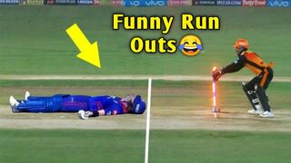 Top 7 Funniest Run Outs In Cricket History ???? | Cricket Funny Moments