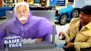 Jay Leno FAILS at Drawing Using Only His MOUTH | Celebrity Game Face | E!