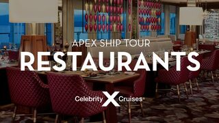 Restaurants on Celebrity Apex