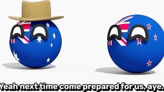 COUNTRIES COMPARE COMMONWEALTH GAMES | Countryballs Animation