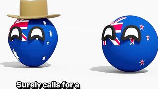 COUNTRIES COMPARE COMMONWEALTH GAMES | Countryballs Animation