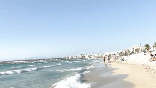 Playa De Spain / Beach Walk Spain Best Moment