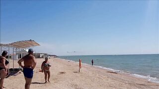 RU Su-25 Flights over Dolzhanskaya Beach