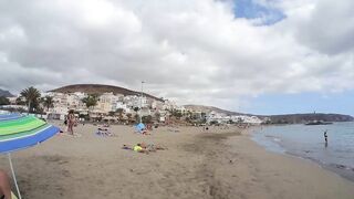 Badalona Beach Barcelona Spain Beach Walk August 2022