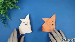 Fold Cute Fox From Paper | DIY Funny Fingers