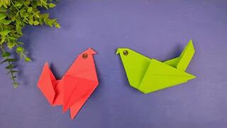 Fold A Cute Bird | DIY Funny Fingers