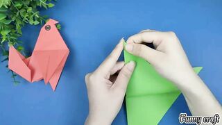 Fold A Cute Bird | DIY Funny Fingers