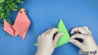 Fold A Cute Bird | DIY Funny Fingers