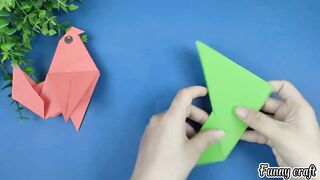 Fold A Cute Bird | DIY Funny Fingers