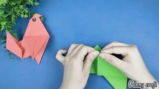 Fold A Cute Bird | DIY Funny Fingers