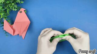 Fold A Cute Bird | DIY Funny Fingers