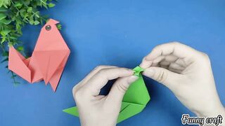 Fold A Cute Bird | DIY Funny Fingers