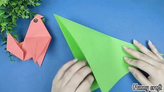 Fold A Cute Bird | DIY Funny Fingers