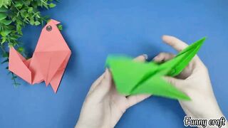 Fold A Cute Bird | DIY Funny Fingers