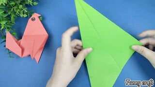 Fold A Cute Bird | DIY Funny Fingers