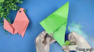 Fold A Cute Bird | DIY Funny Fingers