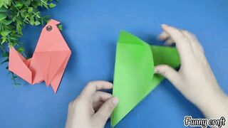 Fold A Cute Bird | DIY Funny Fingers