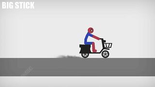 Marvel Studios vs Stickman | Stickman Dismounting funny moments | Best Falls