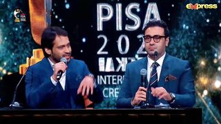Romaisa khan Most Entertaining Instagram Celebrity Of The Year Award | PISA Award 2021 | Express TV