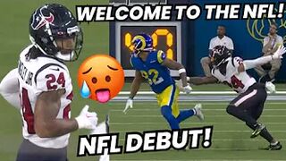 Derek Stingley Jr ‘FIRST NFL GAME’ Vs Rams ???? Texans vs Rams Preseason highlights