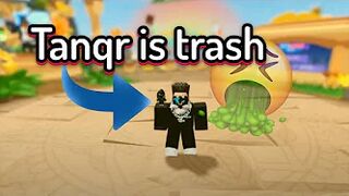 Tanqr's TRASH.. Here's Why ???? Roblox Bedwars