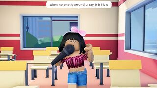 When you annoy the substitute teacher (meme) ROBLOX