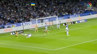 Resumen de Real Sociedad vs FC Barcelona (1-4)