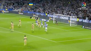 Resumen de Real Sociedad vs FC Barcelona (1-4)