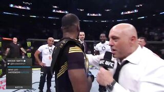 Leon Edwards Octagon Interview | UFC 278