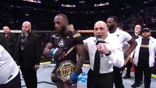 Leon Edwards Octagon Interview | UFC 278