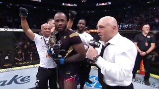 Leon Edwards Octagon Interview | UFC 278