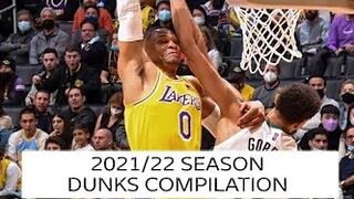 Russell Westbrook dunks compilation 21/22 season