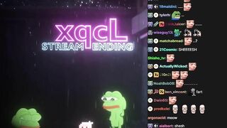 xQc ends stream with "MY HEARRRT"