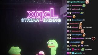 xQc ends stream with "MY HEARRRT"