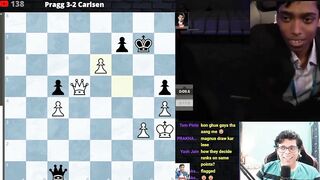 Pragg Defeats Carlsen 3 Games In A Row!