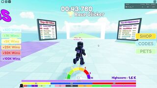 *MAX* Speed Trick Only PROS Know on Race Clicker | Roblox