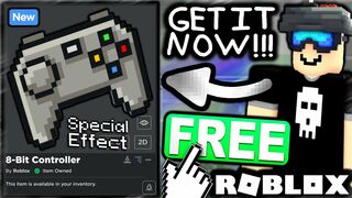 FREE ACCESSORY! HOW TO GET 8-Bit Controller Backpack! (ROBLOX)