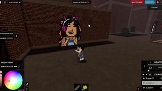 DESENHEI A NICOLE MAFFI NO SPRAY PAINT (ROBLOX)