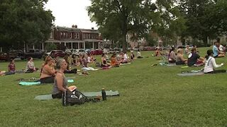 Yoga session honors cyclists: 'Jonah and Natalie have left impressions in all our lives'