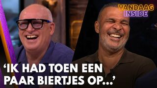 René hoort Gullit anekdote over hem vertellen: 'Ik had een paar biertjes op...' | VANDAAG INSIDE