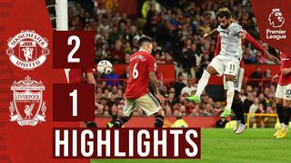 HIGHLIGHTS: Man Utd 2-1 Liverpool | Salah scores late consolation at Old Trafford