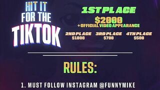 FunnyMike- Hit It For The TikTok (DANCE CHALLENGE) Prod. By Big Wayne