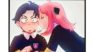 Anya Kisses Damian?! (Spy x Family Comic Dub Compilation)