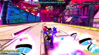 *FINALLY* CHROME METAL SONIC FOUND!...BUT THERES MORE (SONIC SPEED SIMULATOR)