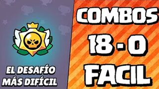 ¡COMBOS PARA EL DESAFIO MAS DIFICIL DE BRAWL STARS!