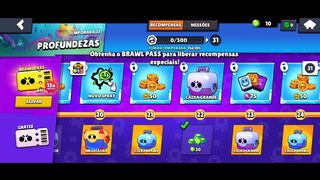 abrindo caixas no brawl stars conta iniciante ⬅️