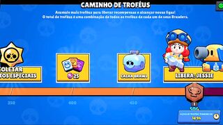 abrindo caixas no brawl stars conta iniciante ⬅️